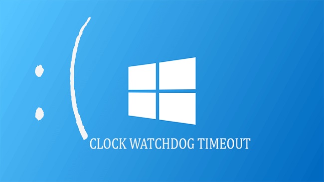 Clock Watchdog Timeout Windows 10
