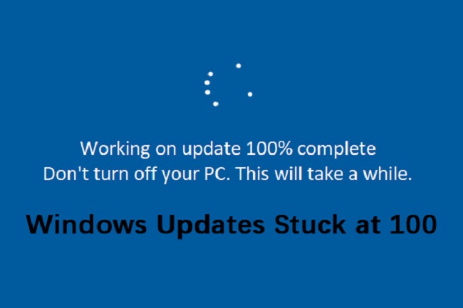 Windows Update Stuck at 100